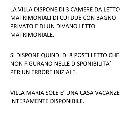 Vila Maria Sole Scafati